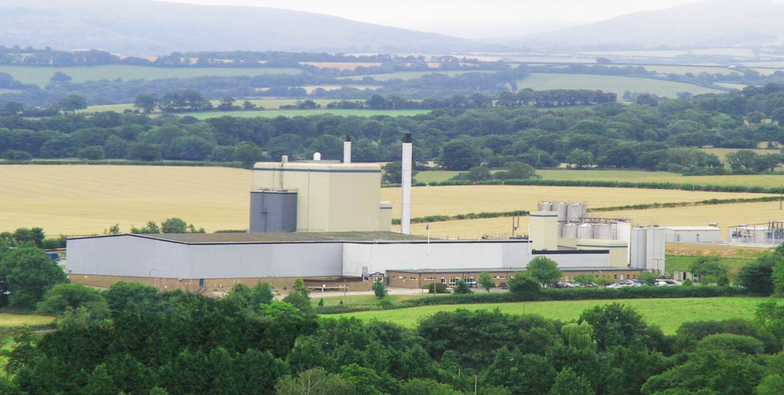 The MV Ingredients site located at Arla Foods' Taw Valley dairy