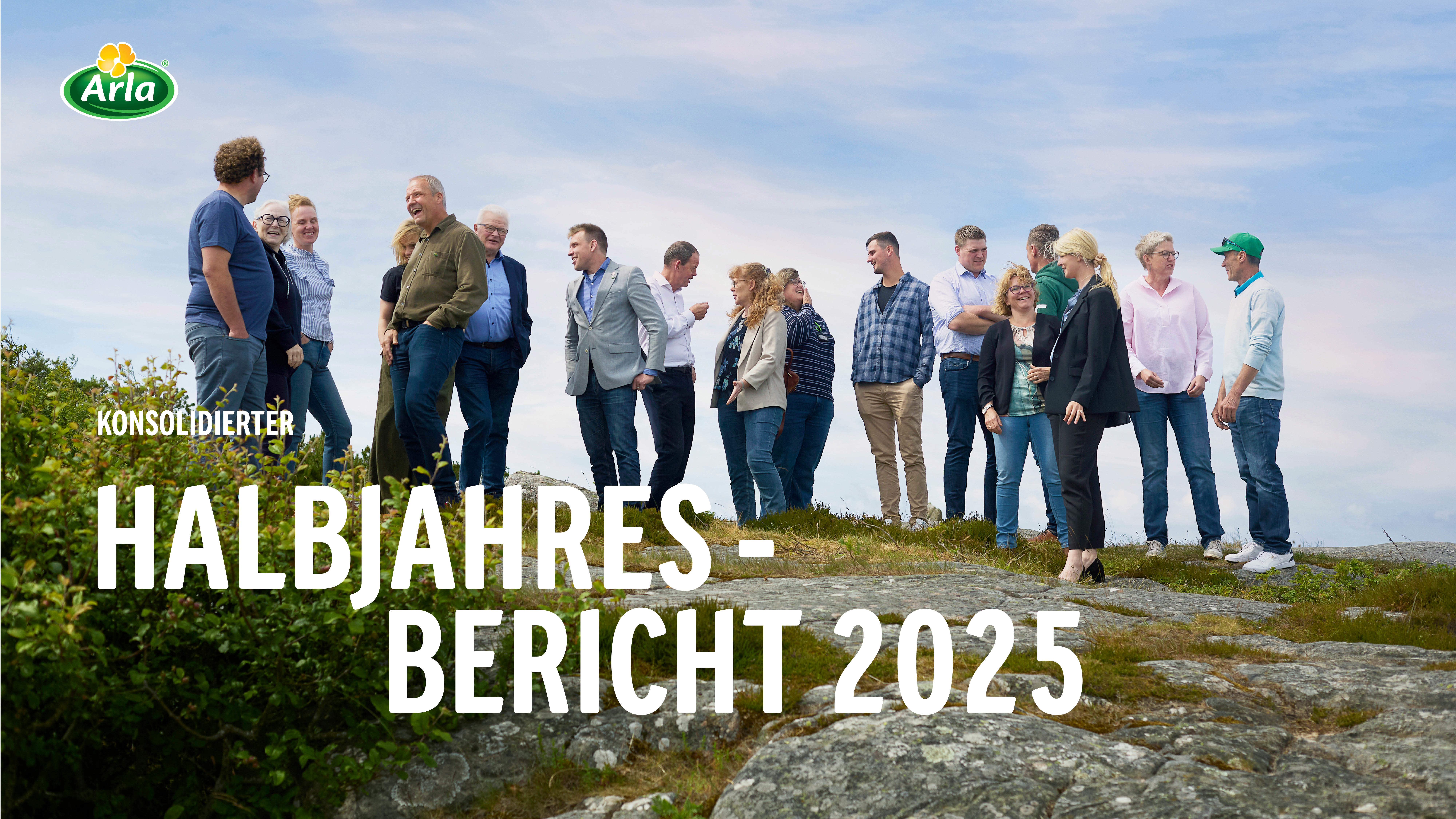 Arla Halbjahresbericht 2025; Cover Page