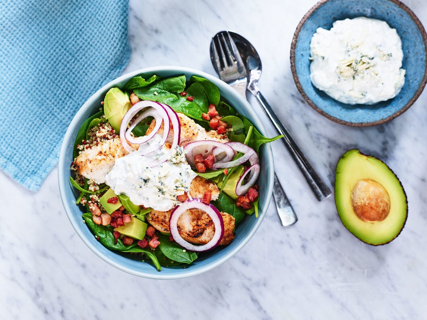 Die sechs besten proteinreichen Salate (einfache Rezepte)