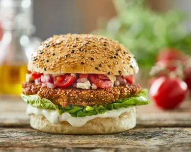 Leichtes Abendessen im Sommer