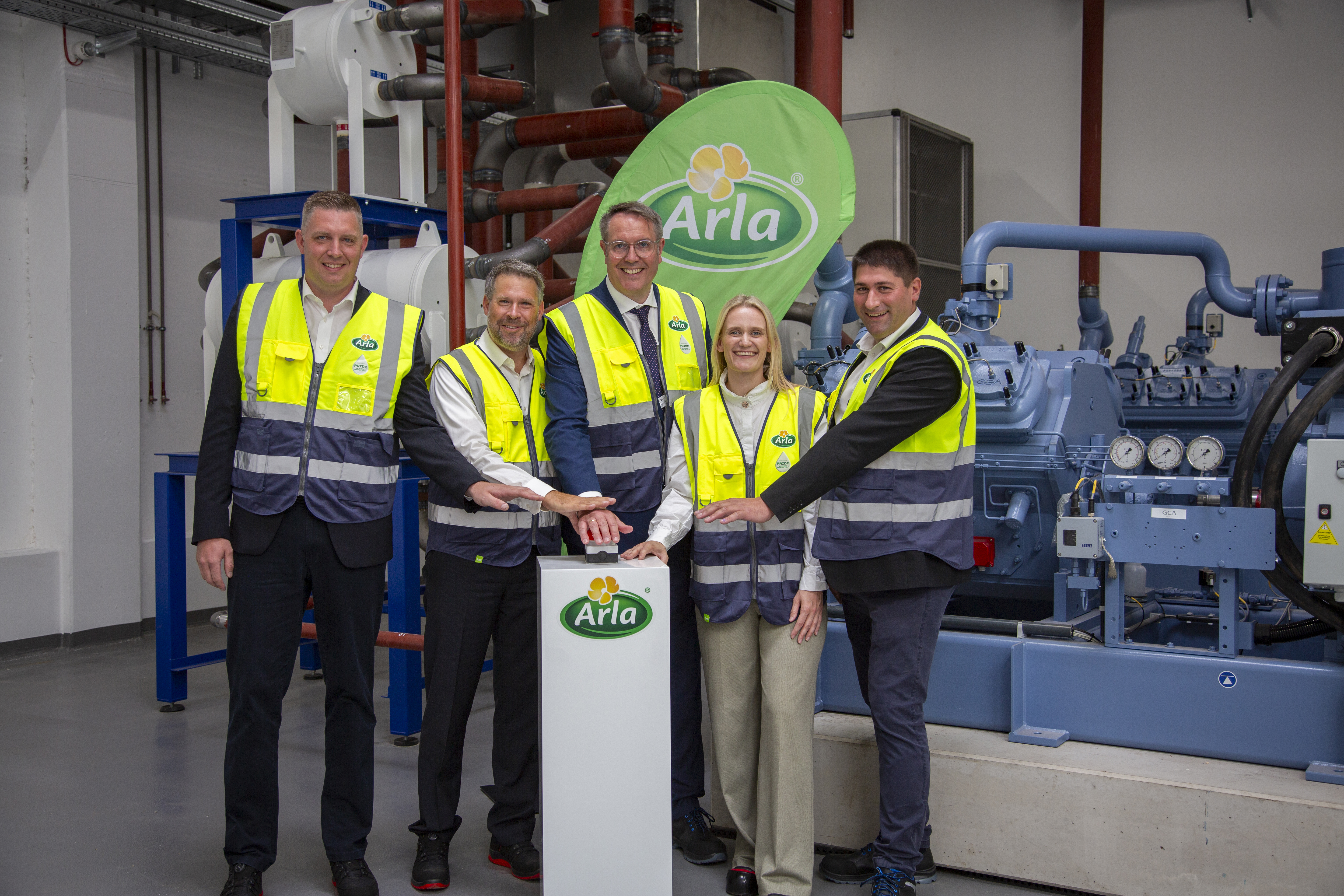 Energiewende in der Lebensmittelindustrie: Arla setzt auf klimafreundliche Wärmepumpen