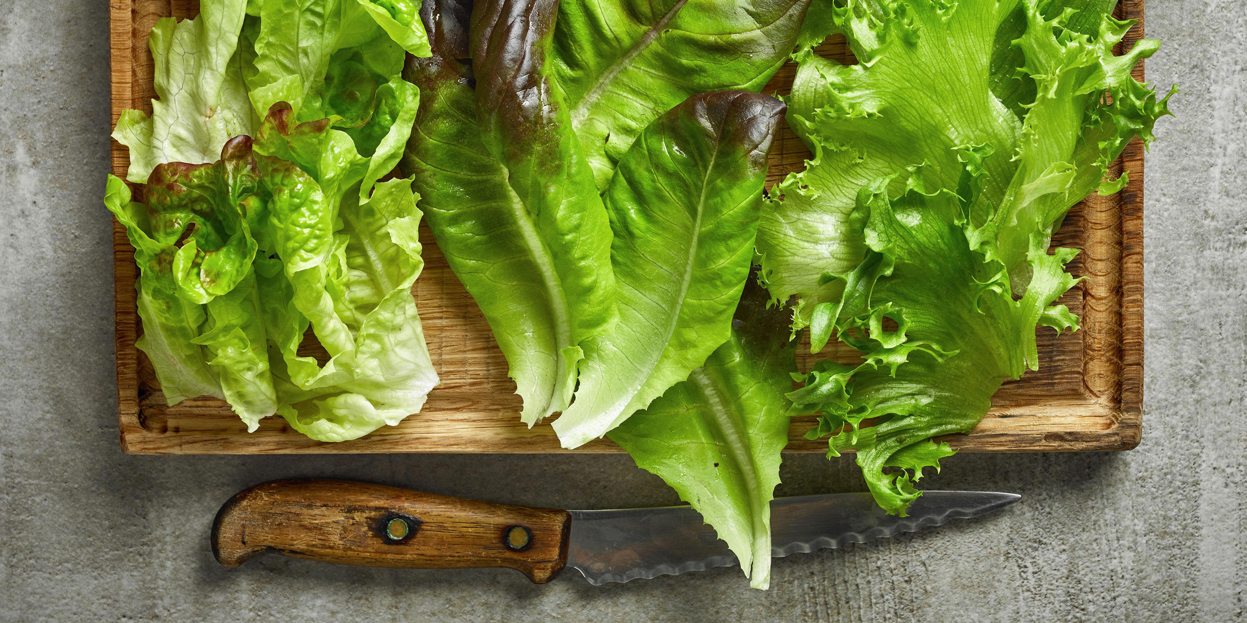 Salater - grønne og røde