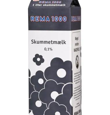 Arla Foods tilbagekalder REMA 1000 1ltr. skummetmælk 0,1%