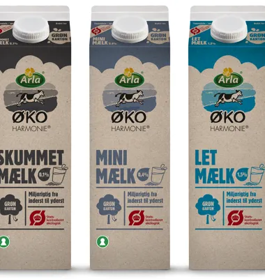 Ny mælkekarton skærer 20 pct. af CO2-udledningen