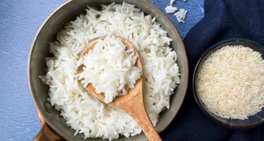 Kogning af basmati ris