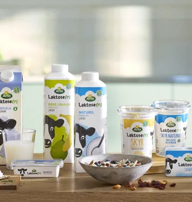 Salget af laktosefrie mejeriprodukter er steget med 24 pct. det seneste år: Nu udvider Arla serien af laktosefri produkter