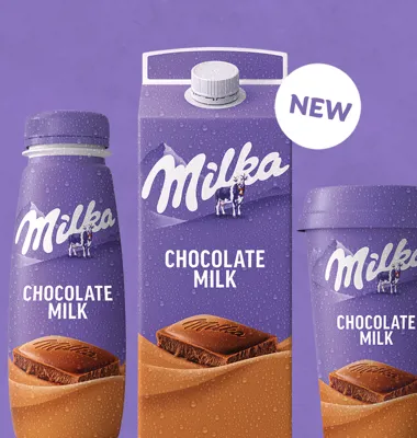 Arla Foods og Mondelēz International lancerer Milka chokolademælk