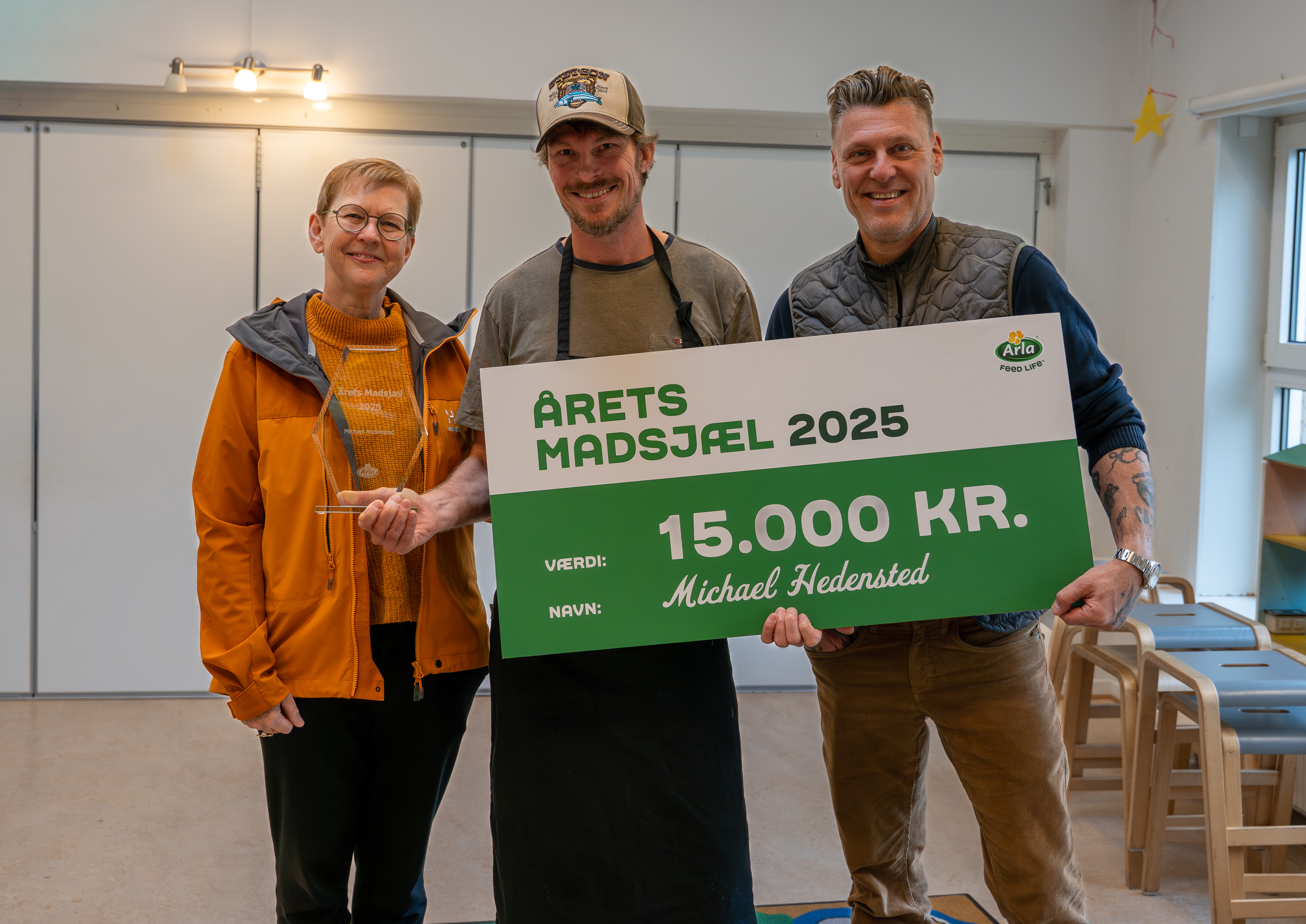 Aarhusianer vinder prisen som Årets Madsjæl 2025 