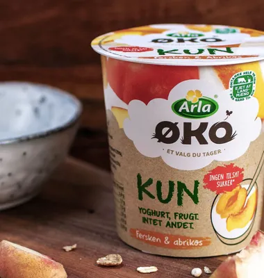Arla lancerer ny økologisk yoghurt med kun to ingredienser