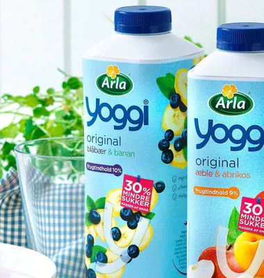 Ny frugtyoghurt med god samvittighed