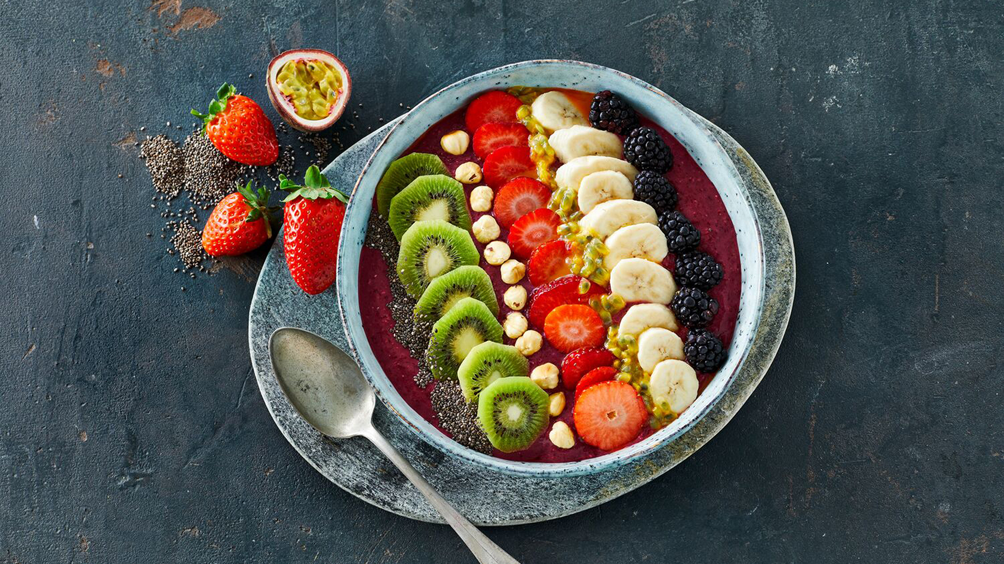 Sådan laver du en lækker smoothie bowl