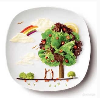 Food Art o Arte Comestible Arla