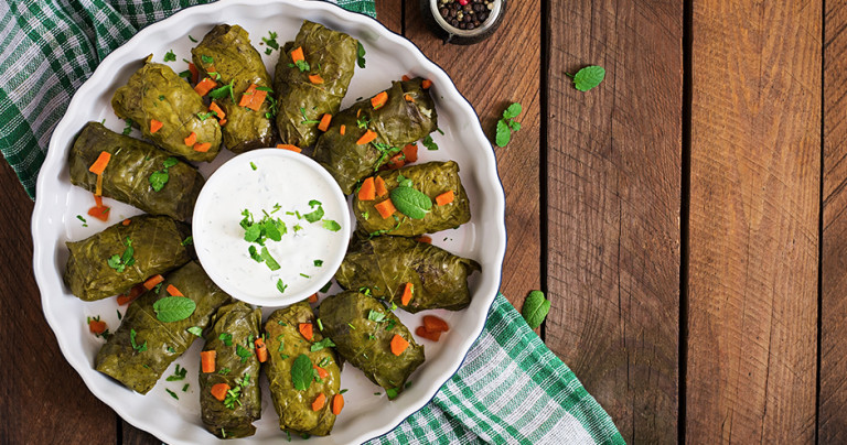 Platos de la gastronomía griega Arla