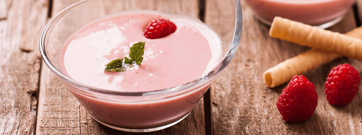 Mousse de fresa