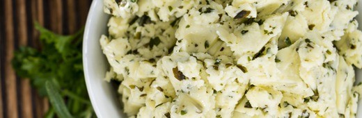 Cómo hacer mantequilla de ajo Arla