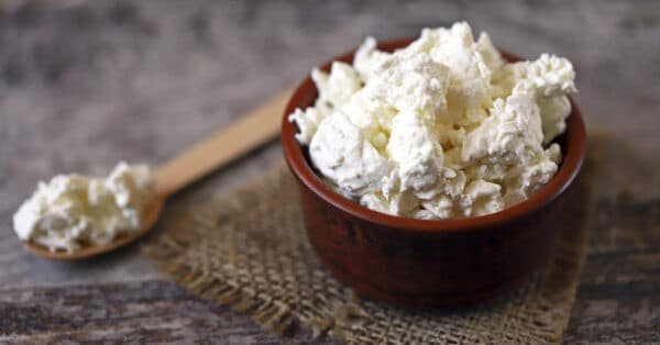 El queso cottage para dietas bajas en grasa