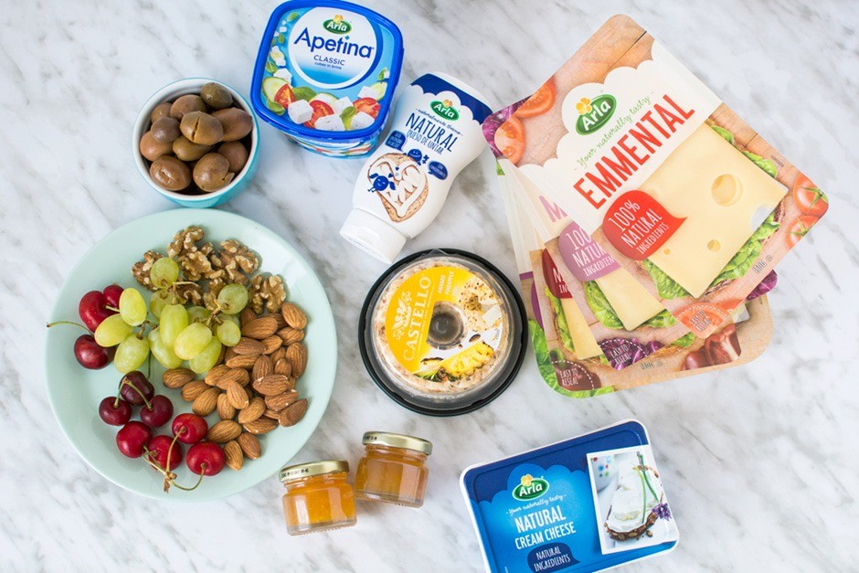 Cómo preparar una tabla de quesos bonita Arla