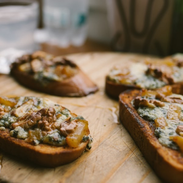 Recetas con queso azul