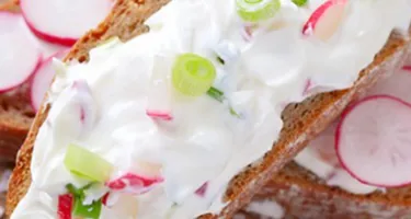 Meriendas sanas y divertidas con queso crema