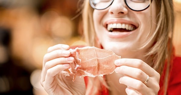 El jamón curado, ibérico o serrano