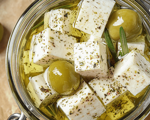 Conservación del queso en aceite