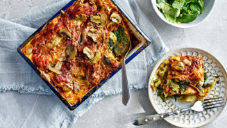 Vegetarische lasagne