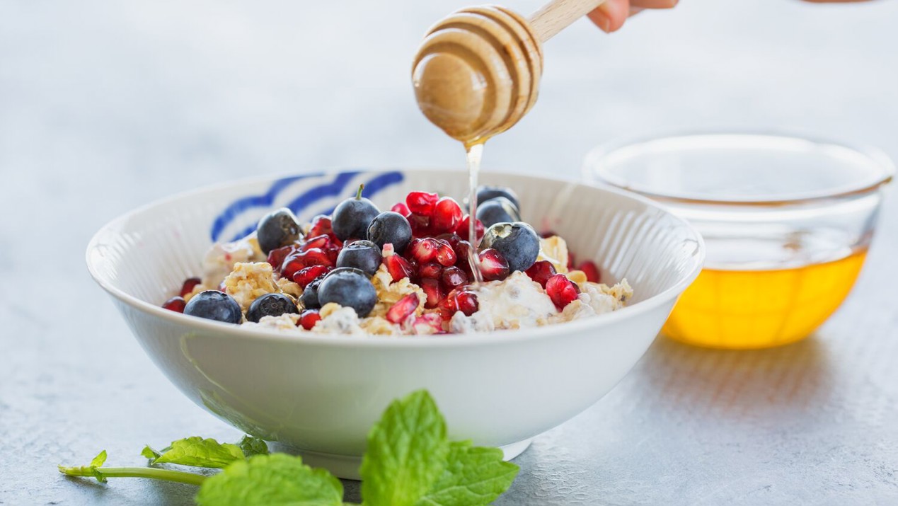 Overnight chia pudding