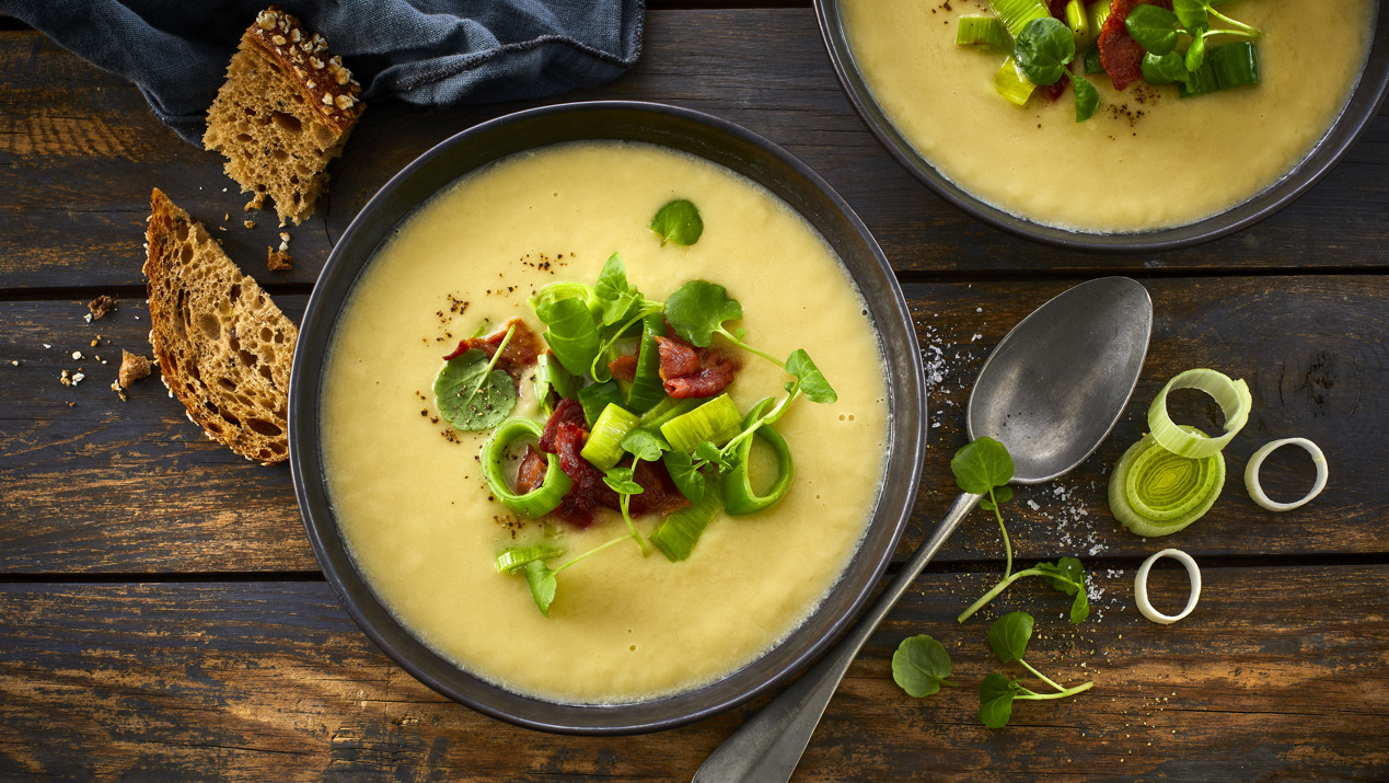 prei en aardappelsoep