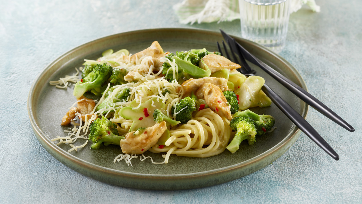 kip en broccoli pasta