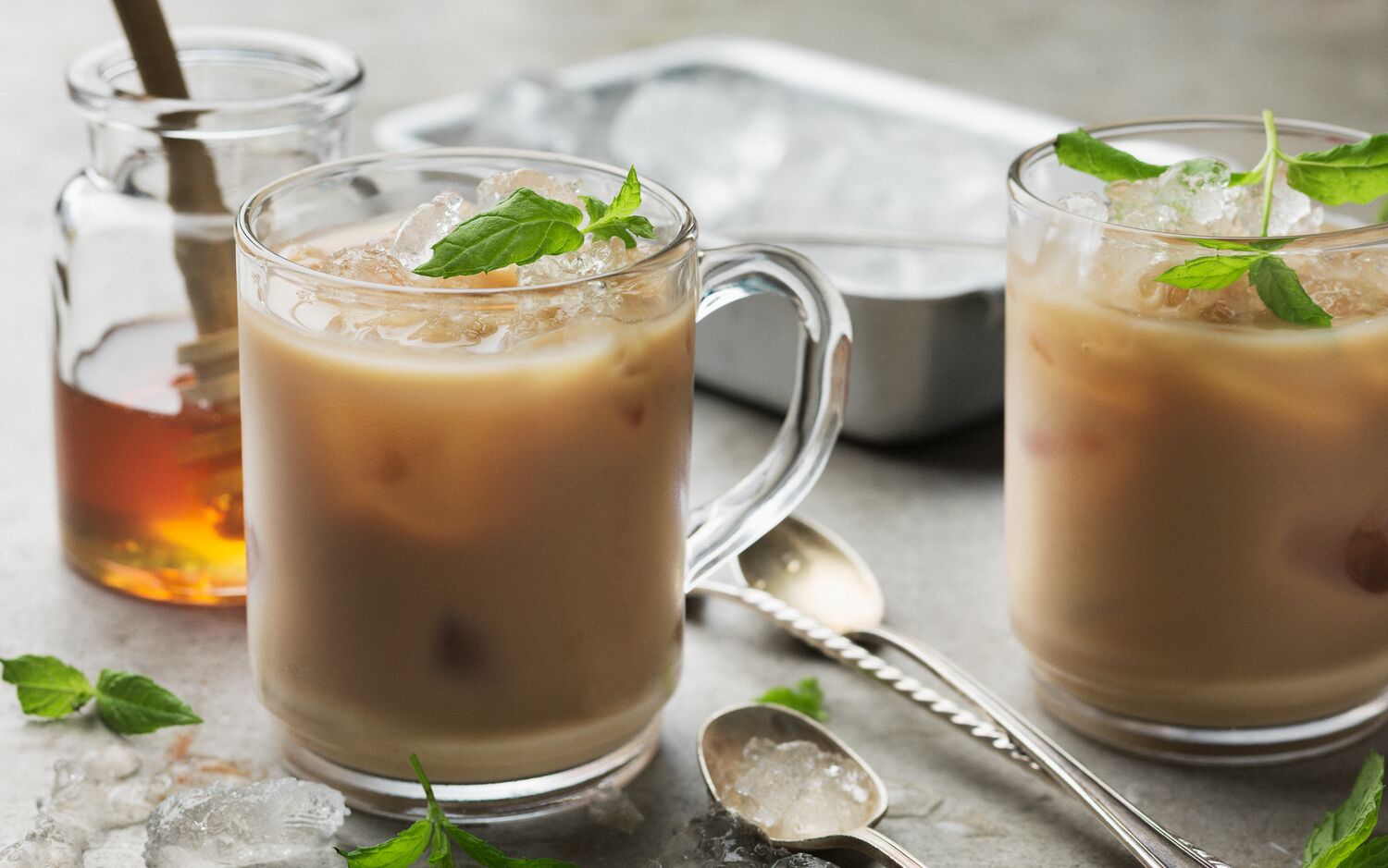 JPG_version-Iskaffe med mynta och honung