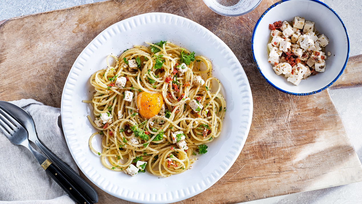 vegetarische carbonara