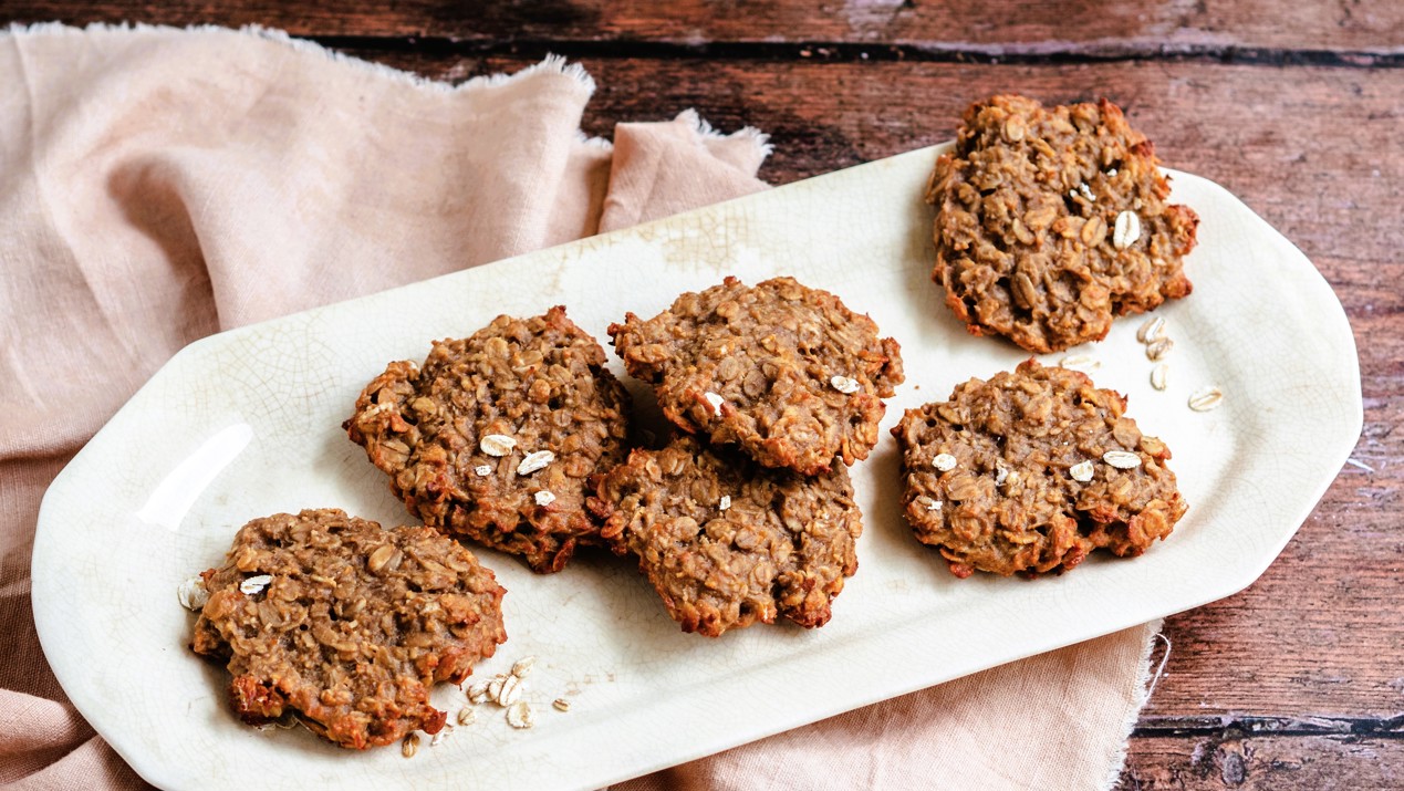 eiwitrijke havermoutkoekjes