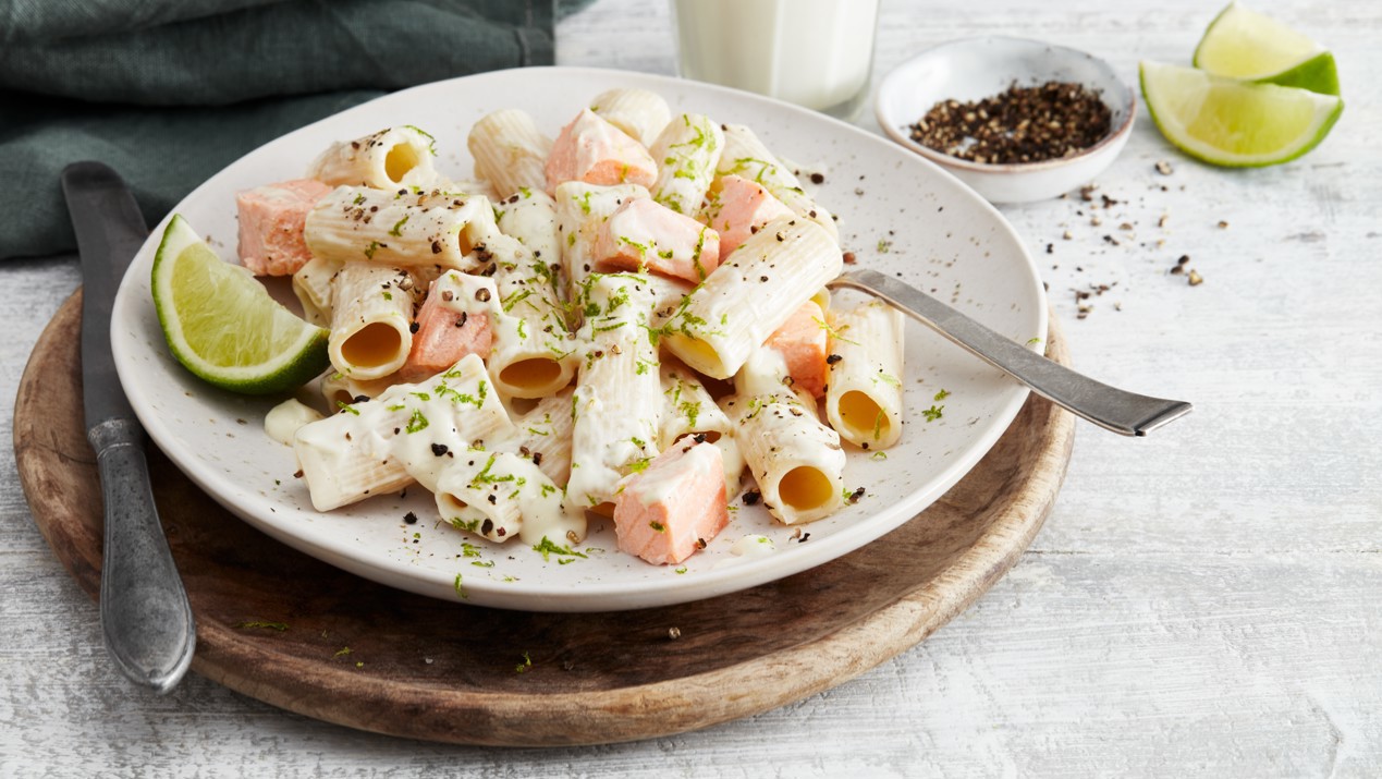 zalm pasta