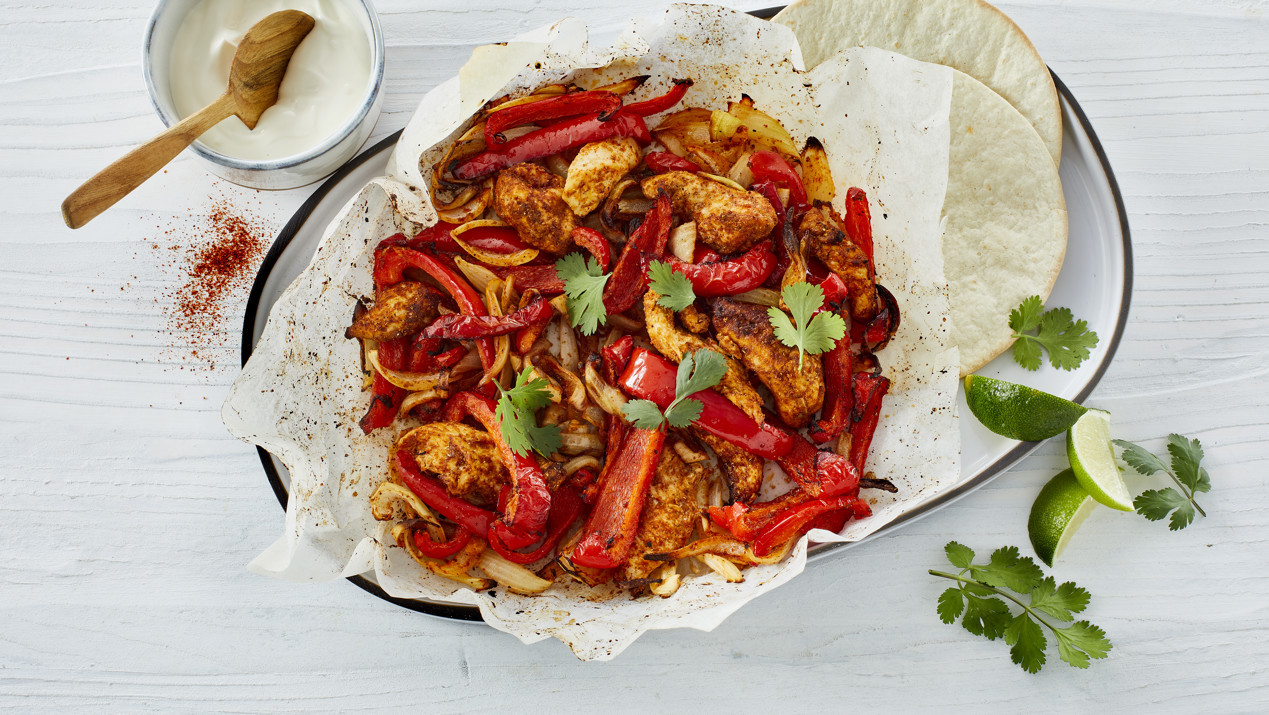 Fajitas uit de airfryer