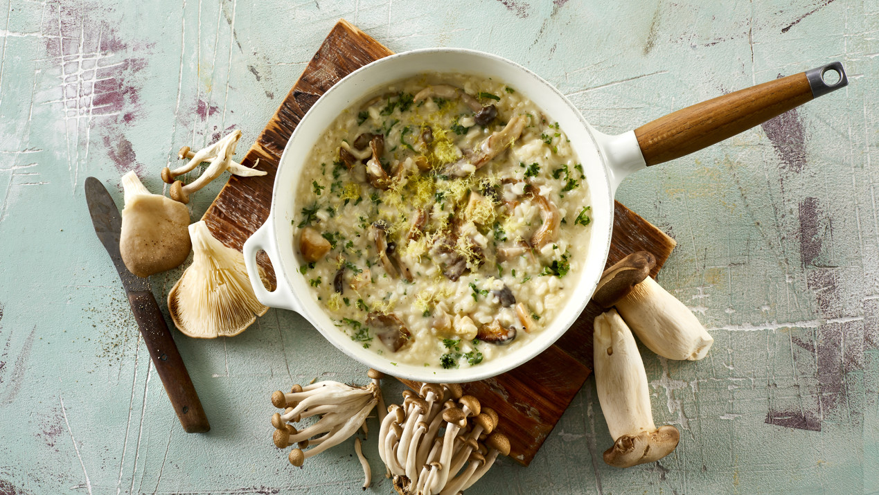 paddenstoelenrisotto