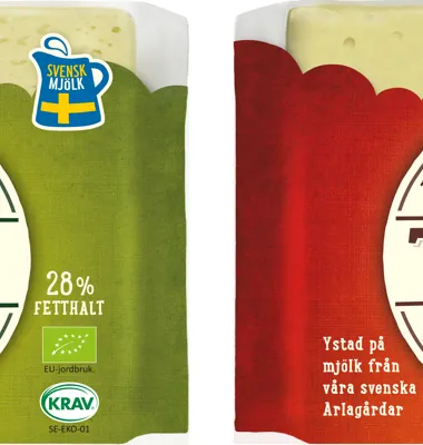 Arla lanserar nya ekologiska ostar för hela familjen