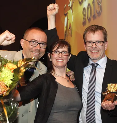 Sabis Fältöversten i Stockholm vinner Arla Guldko 2013 Bästa Matglädjebutik