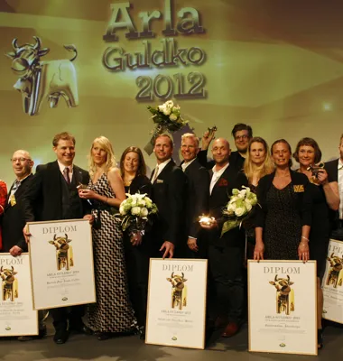 Fem glädjerusiga vinnare av Arla Guldko 2012 korade