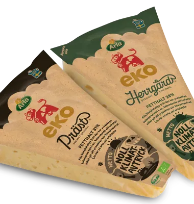 Papper ersätter plast i Arlas nya ostförpackning