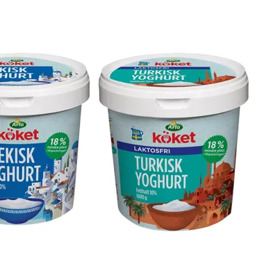 Arla börjar året med att plastbanta