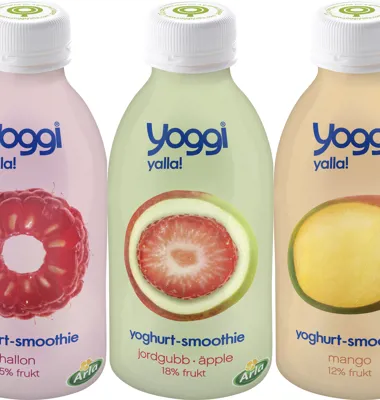 Arla lanserar Yoggi® yalla! yoghurt-smoothie