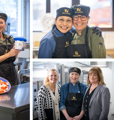 Årets finalister i kategorin Årets Frukostlyft finns i Danderyd, Sandviken och Trelleborg. Foto: Magnus Norlén.