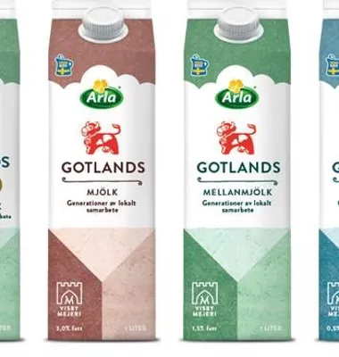 Arla satsar på lokalproducerad mjölk från Gotland