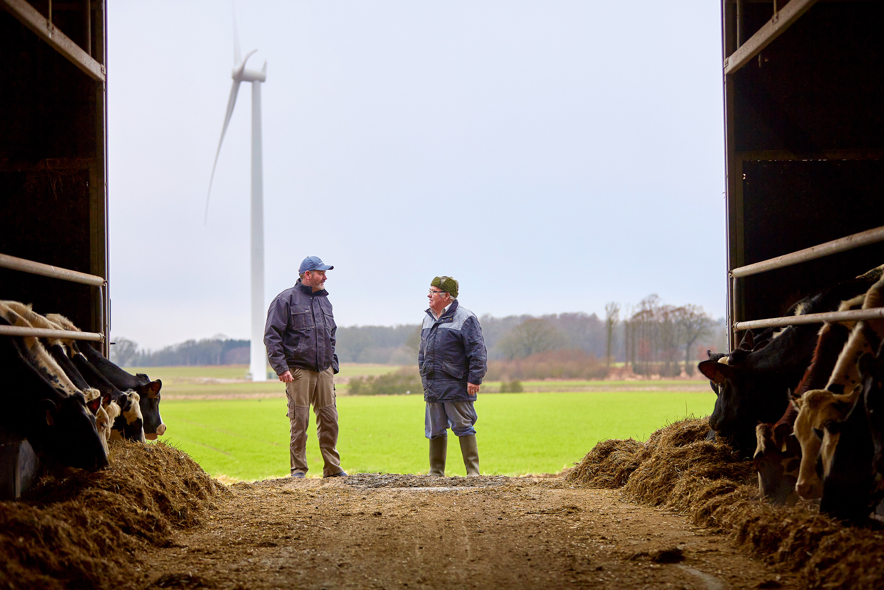 En viktig händelse under räkenskapsåret var lanseringen av det nya programmet FarmAhead™ Technology, där Arlabönderna mäter, utvecklar och får betalt för sitt hållbarhetsarbete. Foto: Arla