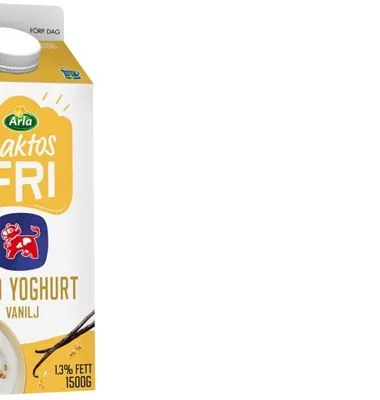 Arla lanserar Laktosfri Yoghurt i större förpackning