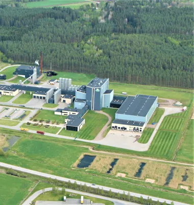 Arla i Vimmerby sänker både sina koldioxidutsläpp och kostnader. Foto: