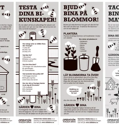 Arlagårdar hjälper bin pollinera mera för att rädda den svenska matproduktionen