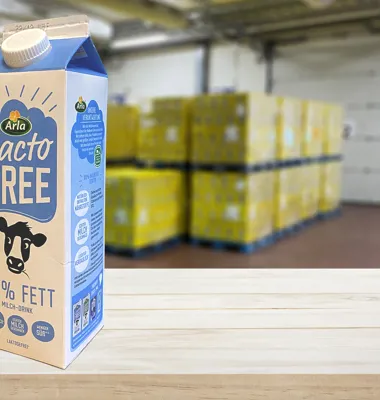 Arla börjar exportera svensk mjölk från Jönköping till Tyskland. Den beräknade årsvolymen ligger på 5,5 miljoner kilo mjölk. Foto: Arla