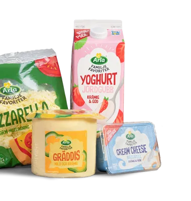 Arla utökar sitt frukostsortiment med goda och prisvärda Familjefavoriter. Bild: Arla