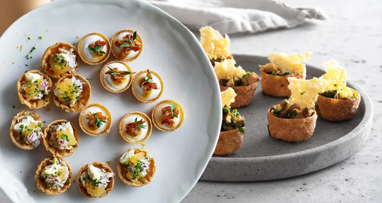 Krustader Krustader – 7 goda recept på fyllningar för mingel och fest | Arla